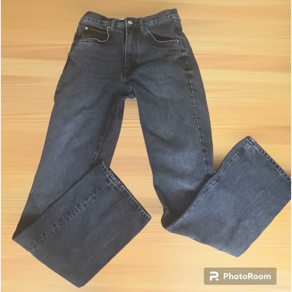 ZARA High Rise Black Jeans size 2